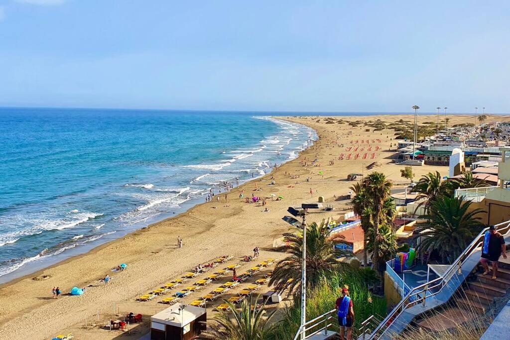 Tamaran 102 - Los Campos - Lux Garden Apt Near Dunes, Quiet-Central-Renovated San Bartolomé المظهر الخارجي الصورة