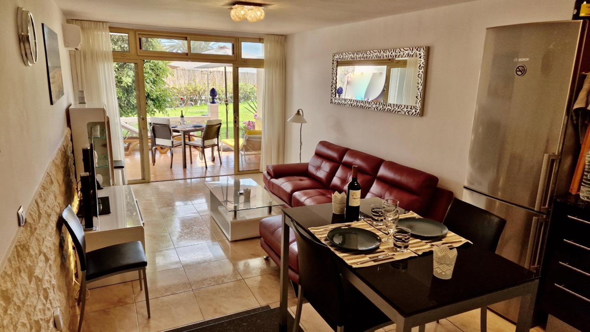 Tamaran 102 - Los Campos - Lux Garden Apt Near Dunes, Quiet-Central-Renovated San Bartolomé المظهر الخارجي الصورة